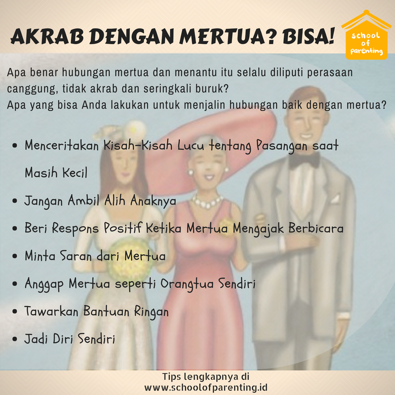 Apakah Bisa Akrab Dengan Mertua? Bagaimana Caranya?