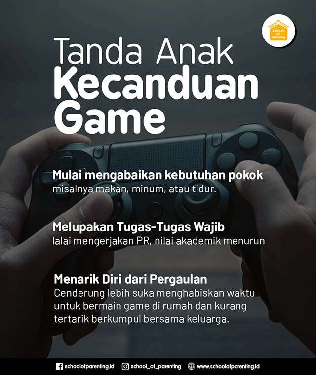 Mengatasi anak kecanduan game