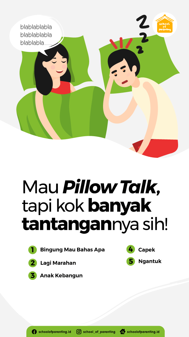 apa saja tantangan pillow talk?
