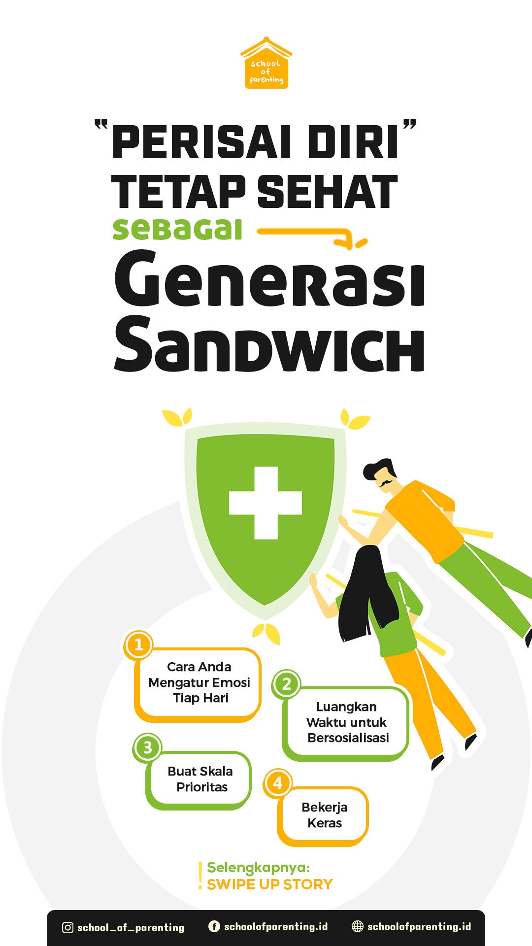 Menjadi generasi sandwich tips