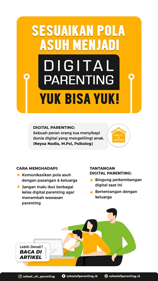 apa itu pola asuh digital parenting?