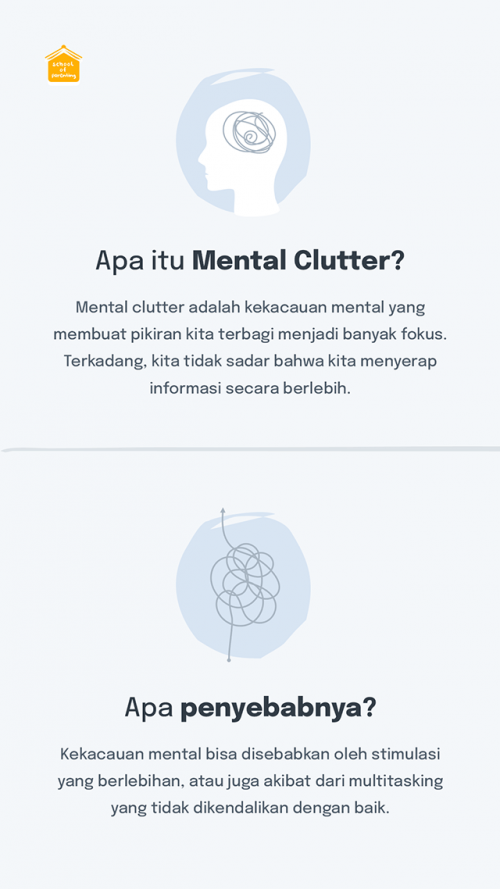 mental clutter adalah