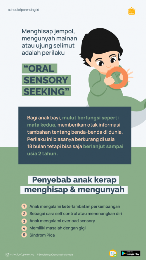 oral sensory seeking adalah
